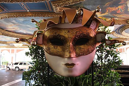 Masque vénitien	au Venetian