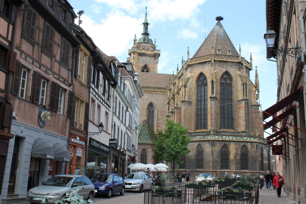 La collégiale Saint-Martin à Colmar