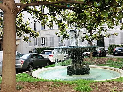 Fontaine du square d'Orléans