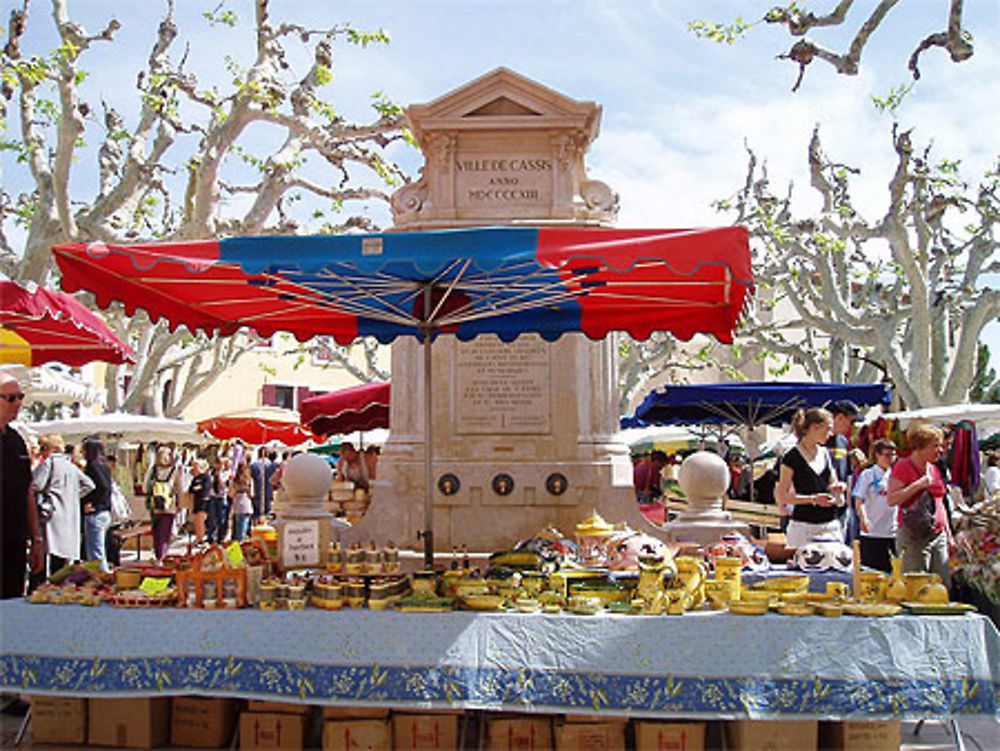 Le marché de Cassis