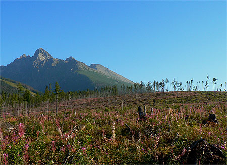 Aube dans les grandes Tatras Aube dans les grandes Tatras