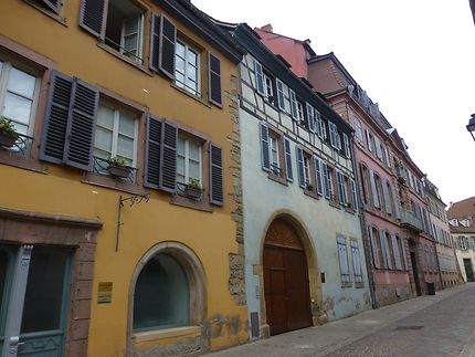 Rue tranquille à Colmar
