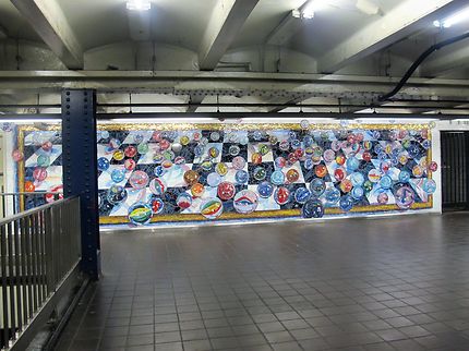 Quelque part dan le métro new-yorkais 