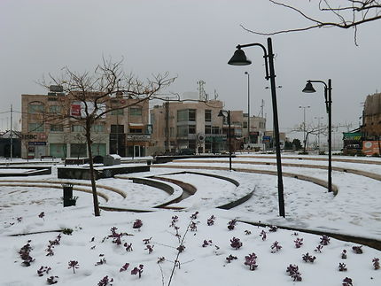 Amman sous la neige