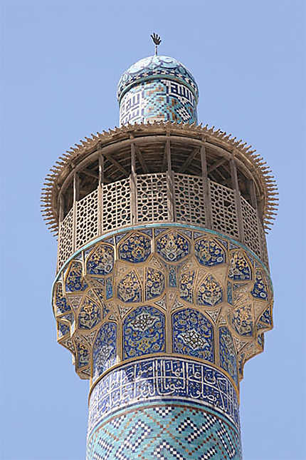 Balcon dans le minaret