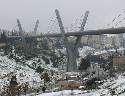 Amman sous la neige