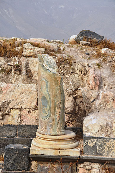 Colonne de marbre Colonne de marbre