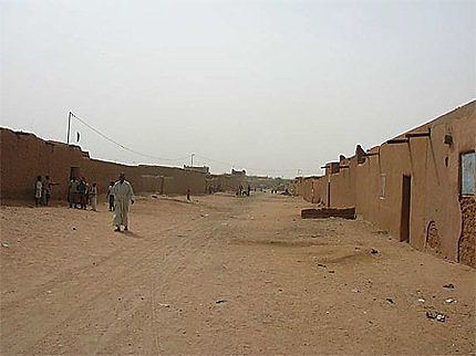 Une rue d'Agadez