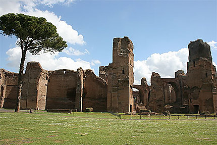 Les ruines des thermes de Caracalla