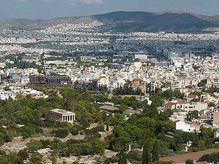 Vue d'Athènes 