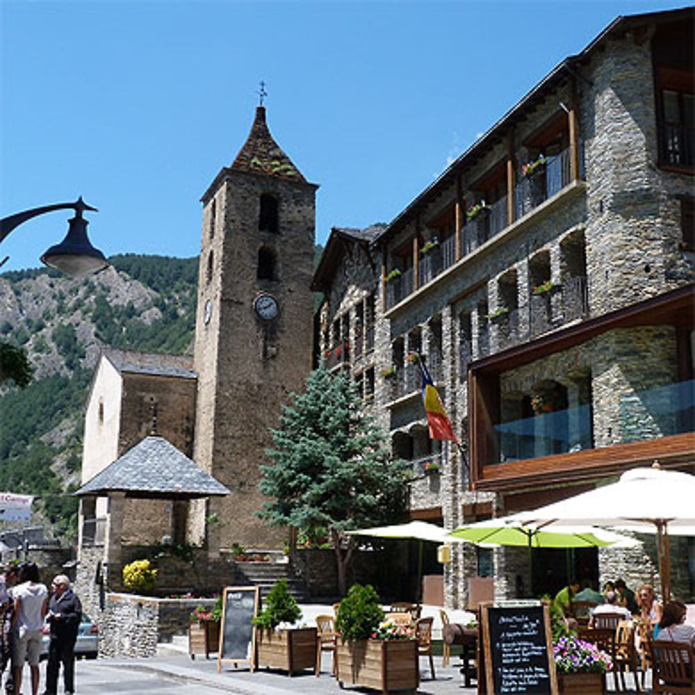 Ordino, centre-ville