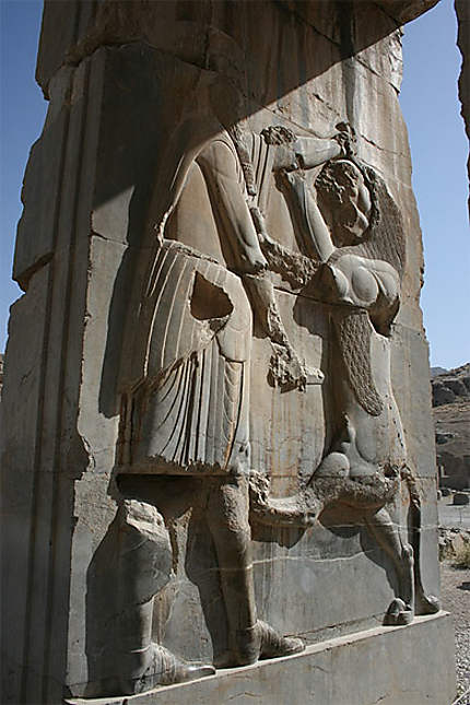 Gravure à Persépolis