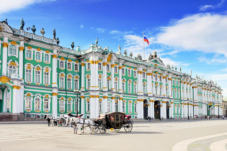 Place du Palais, Saint-Pétersbourg - Russie
