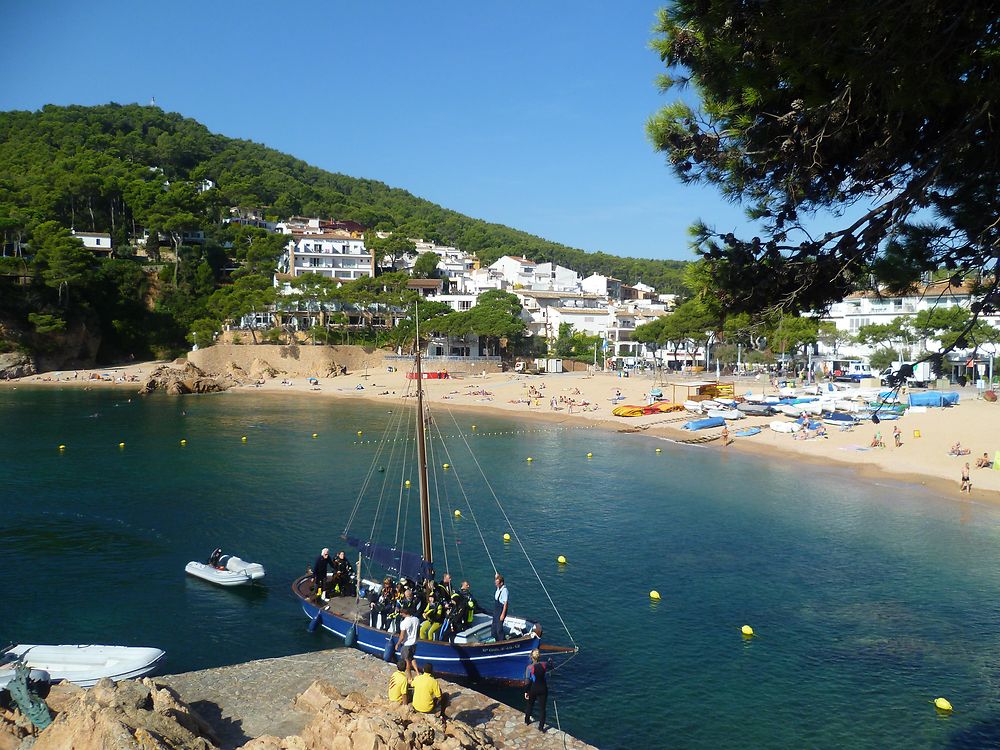 La baie de Tamariu