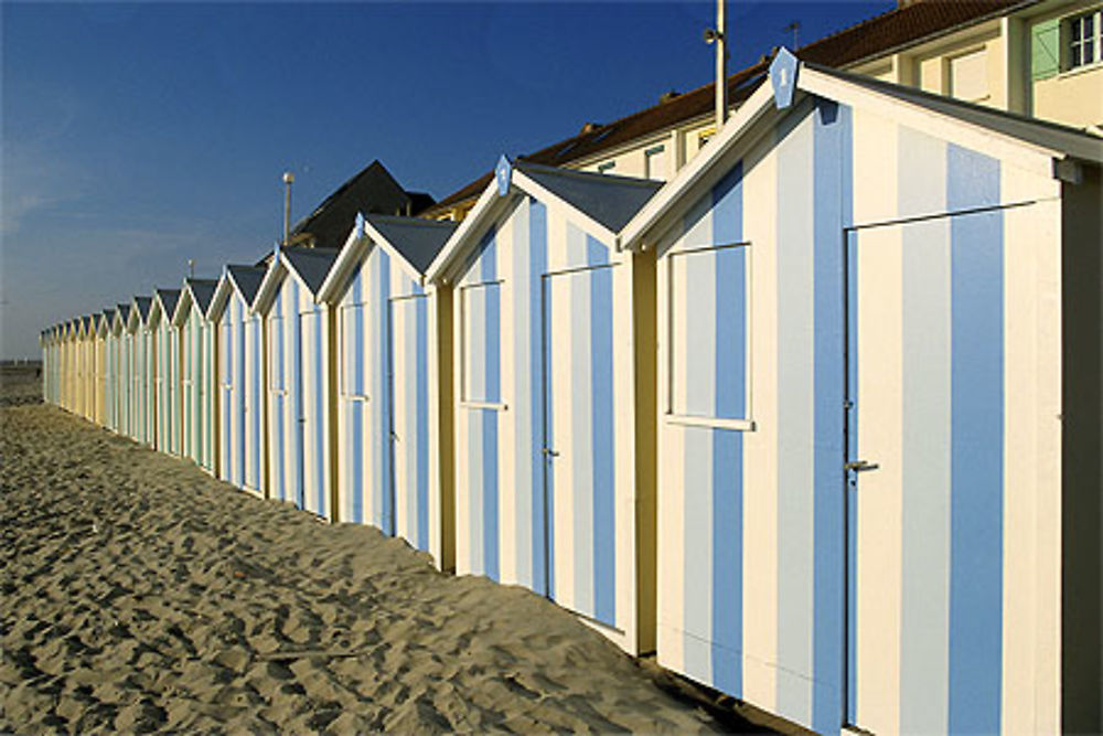 Cabines de plage, Fort-Mahon