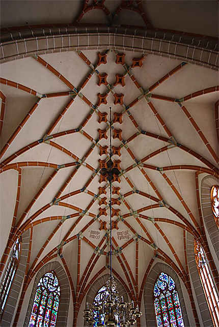 Le plafond de l'église Saint-Georges
