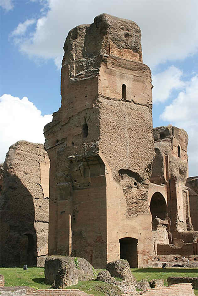 Vestige antique des thermes de Caracalla : Thermes de Caracalla (terme