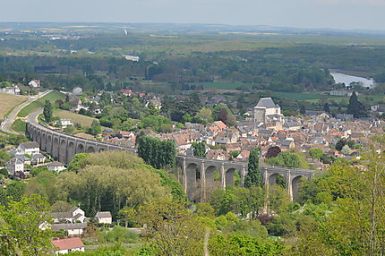 Saint-Satur vu de Sancerre