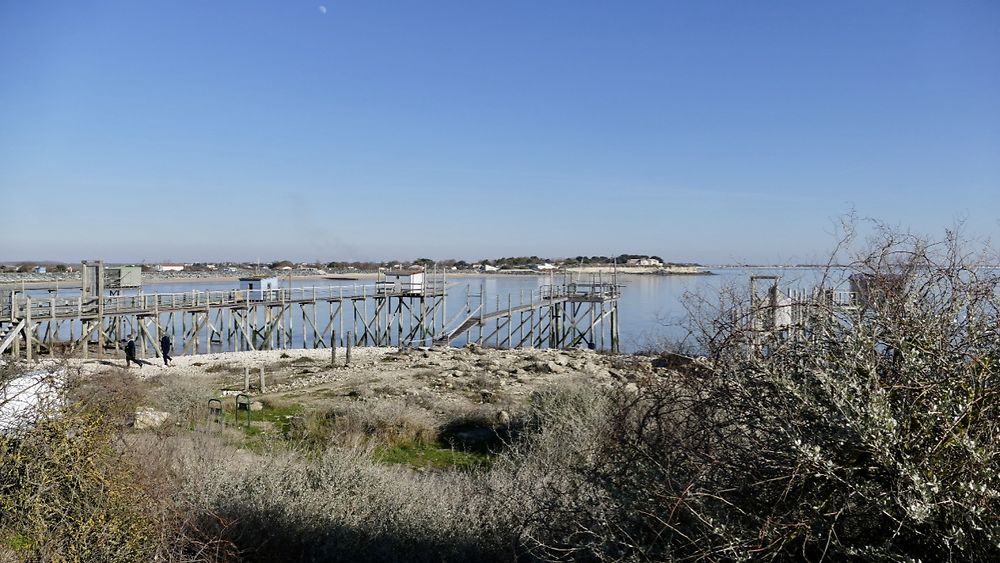 Pointe de la Belette et ses carrelets