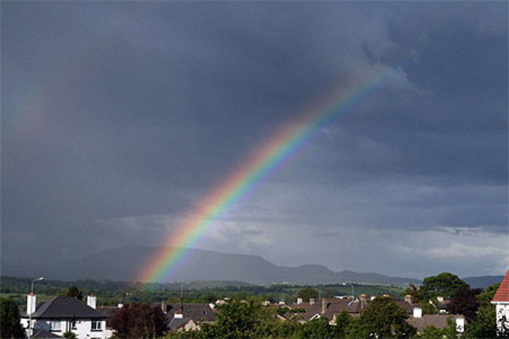 Arc-en-ciel sur Sligo