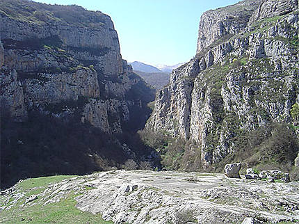 Vue du canyon de Shoushi