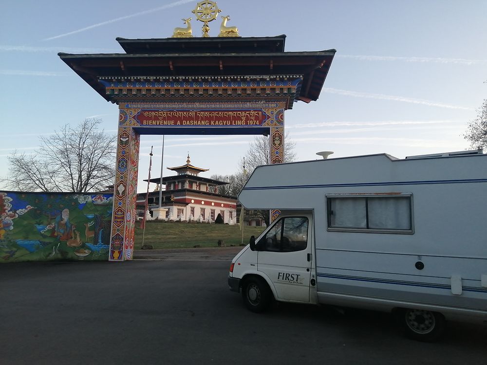 Temple bouddhiste en Bourgogne