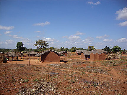 Petit village du Mozambique