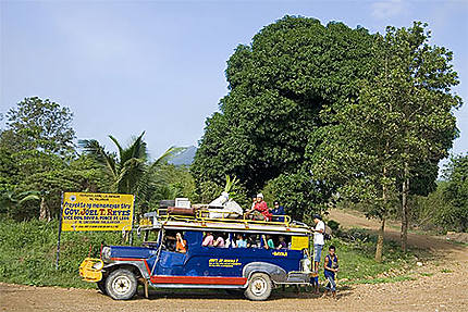 Jeepney in north palawan