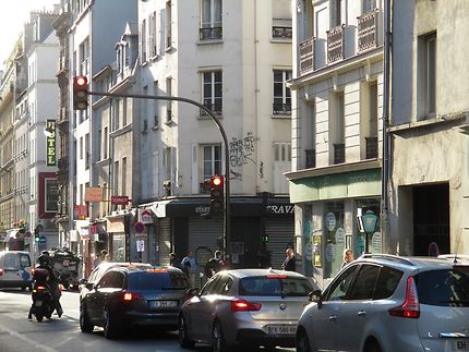 Scène de rue Parisienne