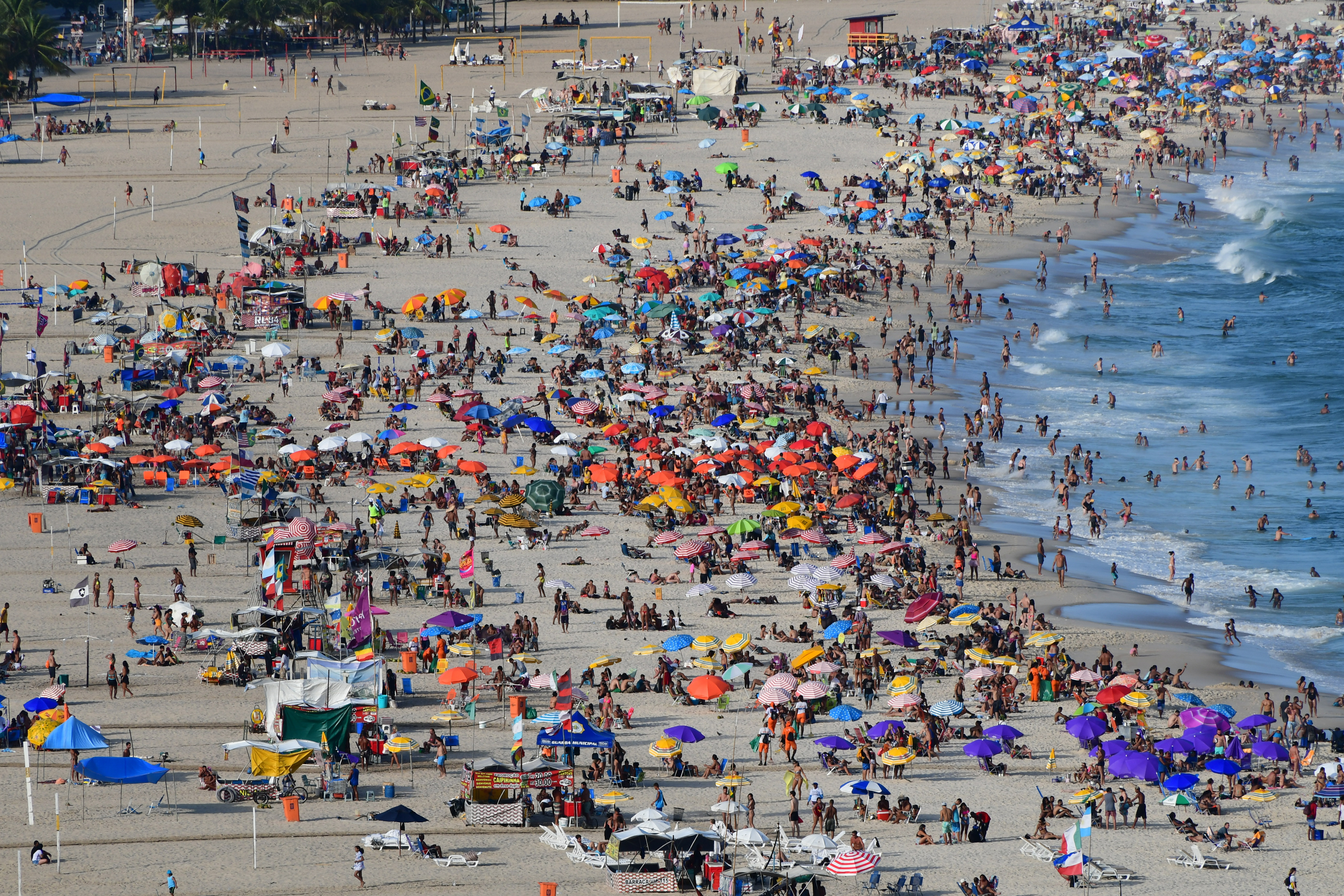 Dimanche à la plage de Copacabana Dimanche à la plage de Copacabana