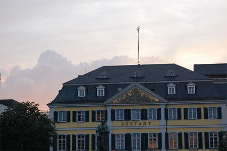 La poste à Bonn La poste à Bonn