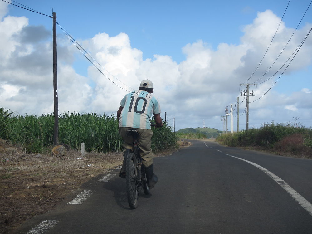 Messi sur les routes de l'Ile Maurice !