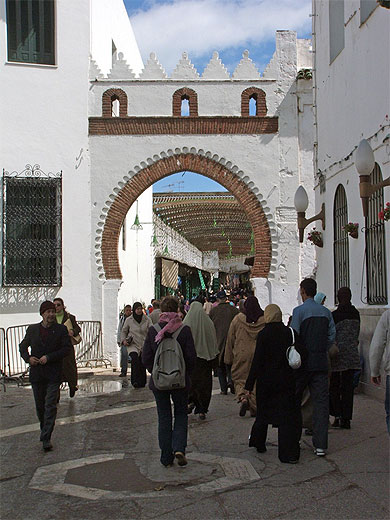 Porte d'accès à la ville de Tétouan Porte d'accès à la ville de Tétouan