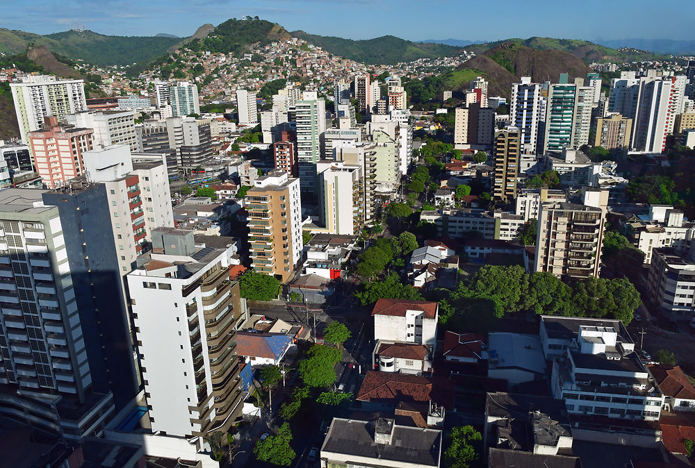 Vue panoramique sur la ville de Vitoria