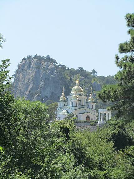 Eglise orthodoxe, près de Yalta