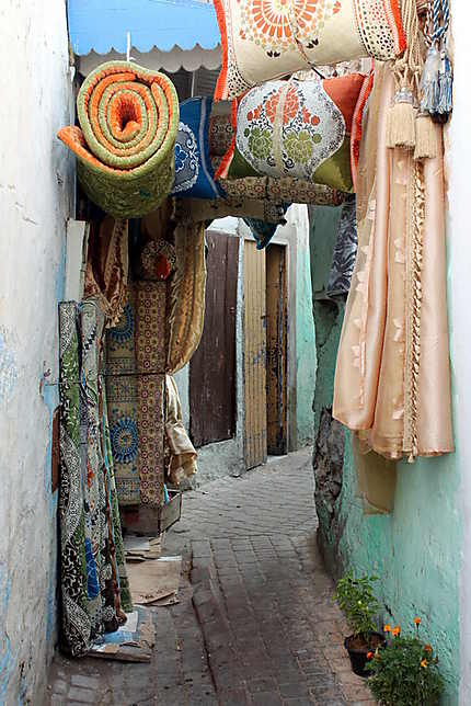 Tissus à Essaouira