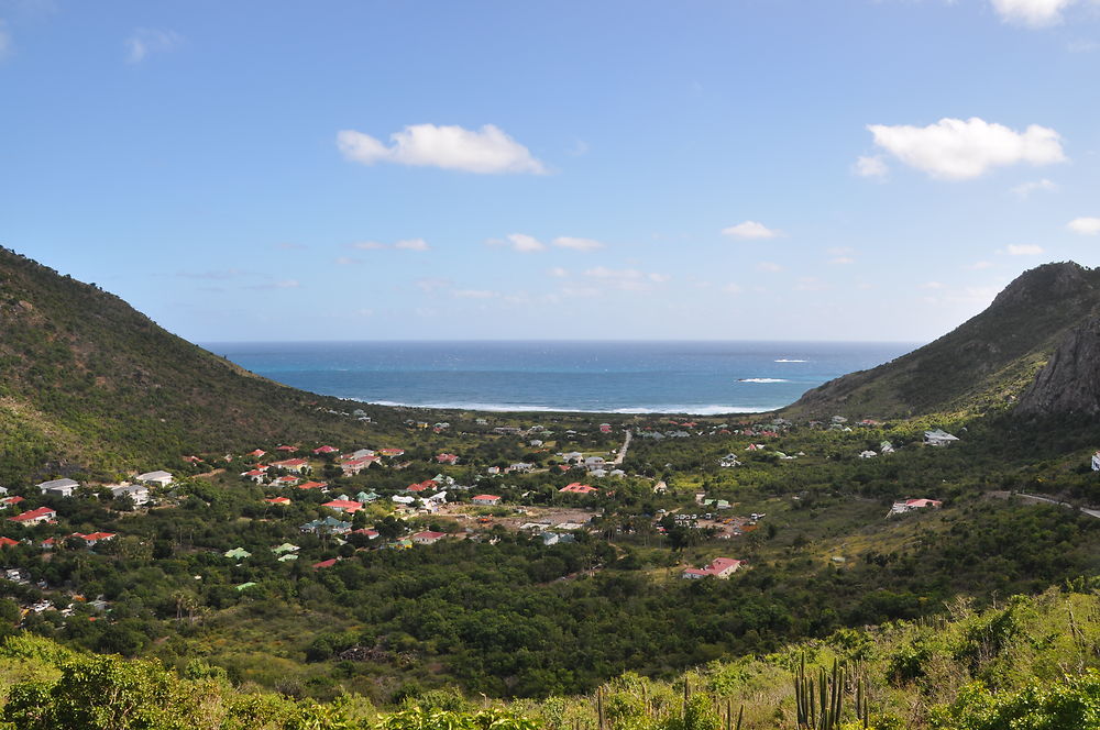 Paysage à Saint Barth