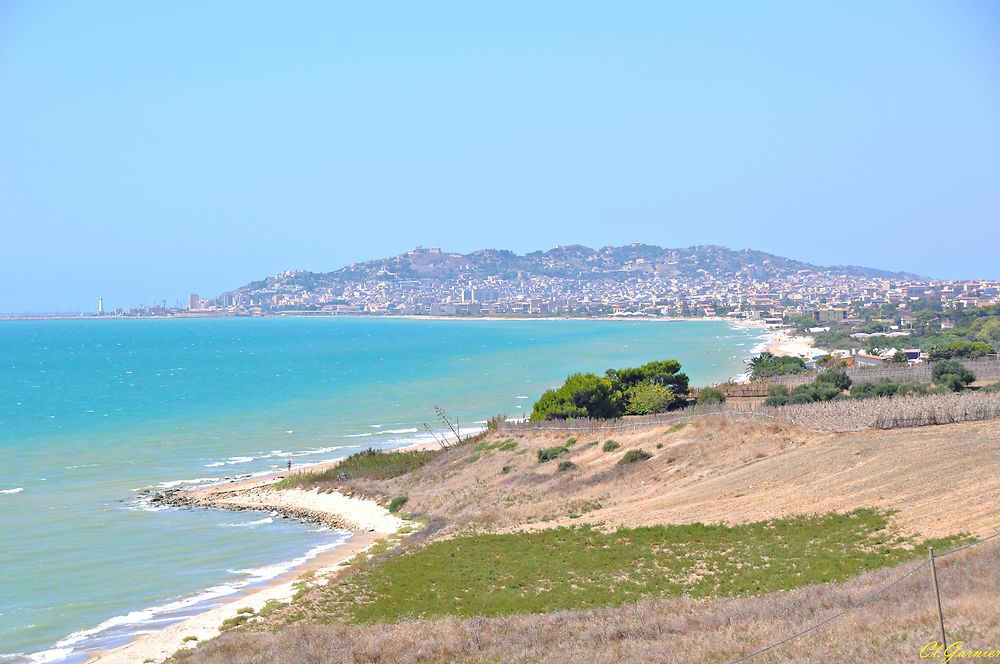 Bord de mer à Licata