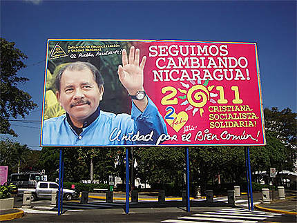 Daniel Ortega, le président du Nicaragua