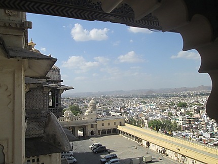 Panorama depuis le palais