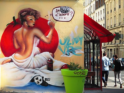 Art street rue Saint Maur