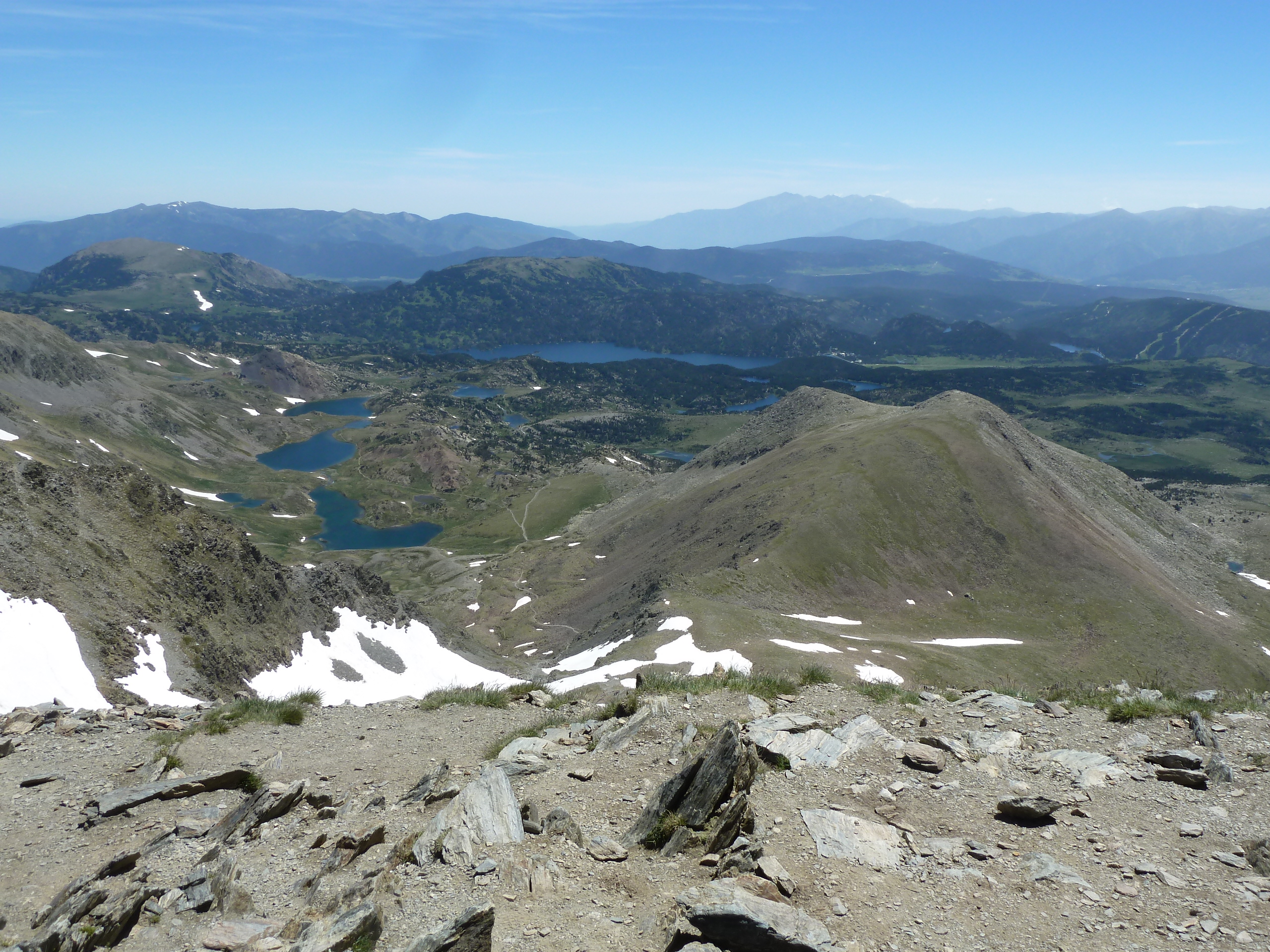 Depuis le Carlit (Pyrénées Orientales) Depuis le Carlit (Pyrénées Orientales)