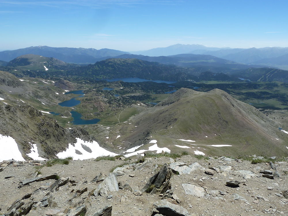 Depuis le Carlit (Pyrénées Orientales)