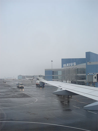 L'aéroport de Vilnius L'aéroport de Vilnius