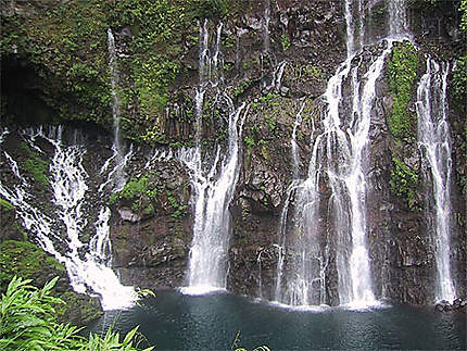 Chute d'eau à l'île de la Réunion