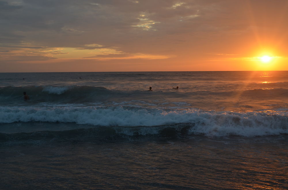 Coucher de soleil pacifique