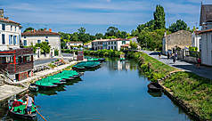 Coulon, la Venise verte du Marais poitevin