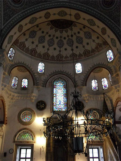 Mosquée de Mihrimah Sultan : le mihrab Mosquée de Mihrimah Sultan : le mihrab
