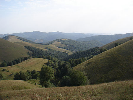 Paysage de la région d'Idjevan Paysage de la région d'Idjevan
