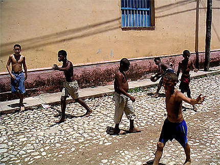 Fùtbol à Trinidad-Cuba